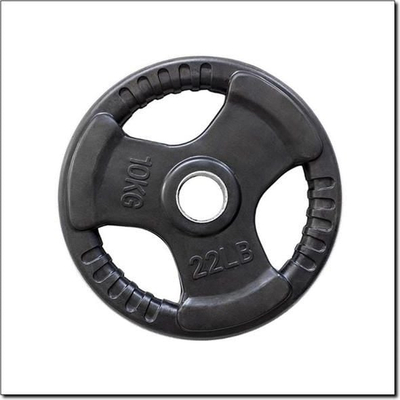 Disk olimpik gome HMS TOK10, 10 kg, vrimë 51 mm, ngjyrë e zezë