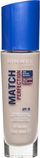 Фон дьо тен Rimmel Match Perfection 81 Fair Ivory, 30ml, SPF20, за сите типови кожа