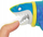 Lodër figurë Goo Jit Zu Goo Shifters Primal Thrash Shark, elastike, me xhel, blu