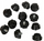Гумени пинови за спортски обувки R-GOL WK1210, 12x10mm, црни