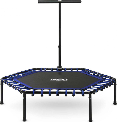 Trampolinë fitnesi Neo-Sport, 127 cm, 30 cm, e zezë/kaltër