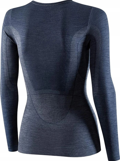Bluzë termo Brubeck Comfort Wool LS11610 për goca, me mëngë të gjata, përditshme, madhësia M