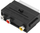 Adapter SCART në 3 RCA dhe S Video, hyrje dalje AV