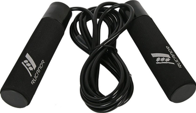 Litar kërcimi Rucanor 19911 Heavy Jump Rope, 500 g, 3 m, i zi