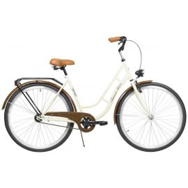Biçikletë qyteti Azimut Retro, 28", për goca, e bardhë