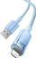 Kabllo USB Baseus CATS010003, USB A në Lightning, 1 m, blu