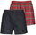 Set mbathjesh për meshkuj HUGO BOSS mHB1248, 2 palë, të kuqe/zeza