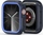 Këllëf ore Dux Ducis Bamo për Apple Watch 7 8 9 41mm, mbrojtës PC, blu i tejdukshëm