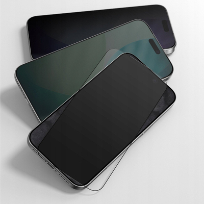 Mbrojtës ekrani Amazingthing Titan Full FusionFilter 7 për iPhone 17, xham i kalit si full screen, transparent
