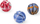 Loje për qen Sum Plast Spiral Ball 3 5901785370072, 6cm