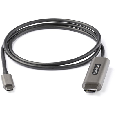 Kabllo USB C në HDMI StarTech.com CDP2HD1MWNL, 1 m, 4K 60Hz, gri