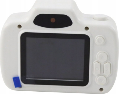 Kamerë për kalamaj LeanToys Mini, microSD 64GB, lojëra brenda, e bardhë