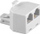 Splitter telefoni OEM RJ11 CAT3 6P4C, 1x mashkull 2x femër, i bardhë