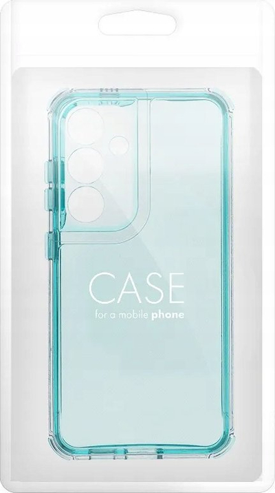 Kapak telefoni Matrix Clear, për Samsung S22, transparent, ngjyrë mint