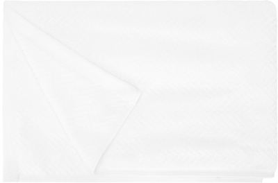 Tapet banjoje Domoletti VISBY, 70 x 140 cm, pambuk, i bardhë