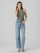 Maicë VERO MODA VMLAVENDER Slim Fit, e gjelbër