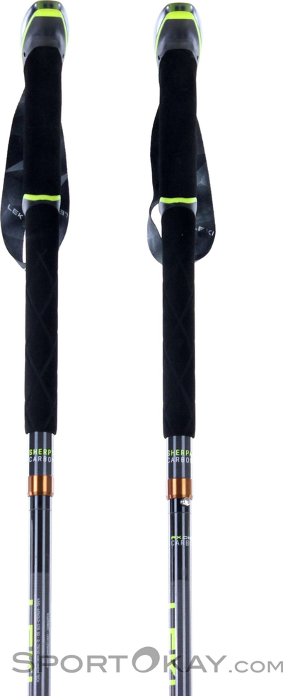 Shkopinj trekking Leki Sherpa FX.One Carbon 140cm, karbon, gri