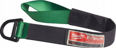 Rrip sigurie veglash Milwaukee Tool Lanyard 660mm, kapacitet 22.7kg, najlon, jeshile e zezë