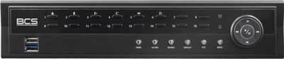 Regjistrues IP BCS BCS-U-NVR1602-A-4K-8P, 16 kanale, PoE, HDD 6TB