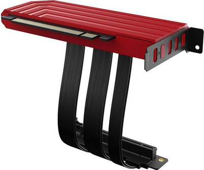Kabllo Hyte Riser PCIE40 4.0, 20cm, e kuqe