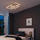 Ndriçues Briloner LED 57W, 6300lm, 3000K, 80×49,5×13 cm, i zi