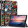 Mbulesë tablet Strado Graphic Smart Case për Samsung Galaxy Tab A7 Lite 8.7", shumëngjyrëshe