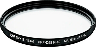 Filter mbrojtës OM SYSTEM PRF D58 Pro MFT, 58mm, i zi