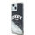 Kapak telefoni DKNY DKHCP15MLBNAEK Liquid Glitter për iPhone 15 Plus / 14 Plus 6.7", i zi me shkëlqim