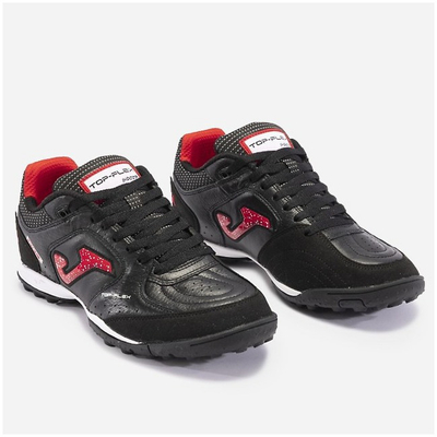Këpucë futbolli Joma Top Flex 2401 TF, turf, lëkurë natyrale, të zeza