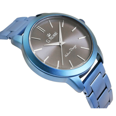 Orë gocash G.Rossi 10659B-6F1, çelik inox, quartz, blu