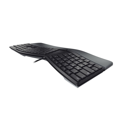 Tastierë Cherry KC 4500 ERGO, USB, QWERTY US, e zezë