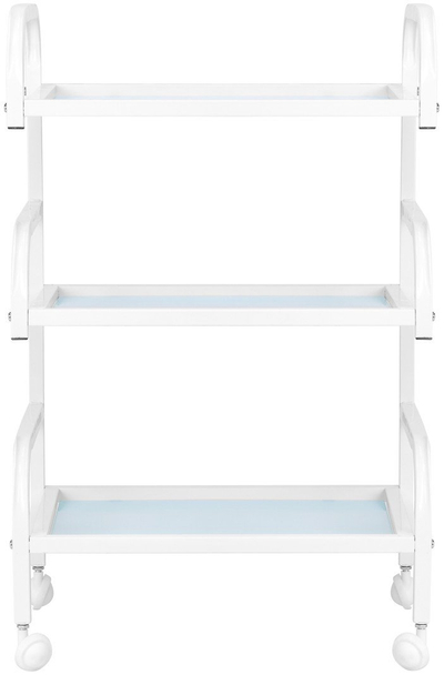 Козметичка маса Activeshop Basic Cosmetic Table 122, со прегради, бела