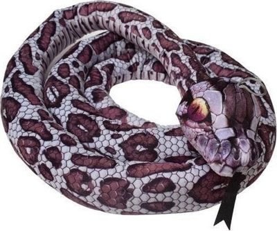 Lodër pelushi gjarpër Colorful Snake Deef, 23 cm, shumëngjyrësh