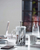 Aparat french press Alessi Barkoffee, 8 filxhanë, çelik inox, argjend