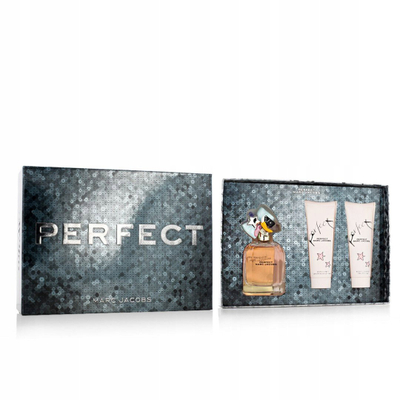 Set dhuratë Marc Jacobs Perfect, EDP 100ml, losion trupi 75ml, xhel dushi 75ml