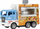 Kamion lodër MEGA CREATIVE Food Truck Mix, plastikë, shumëngjyrësh