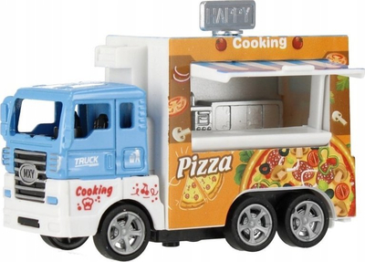 Kamion lodër MEGA CREATIVE Food Truck Mix, plastikë, shumëngjyrësh