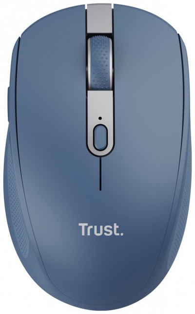 Maus Trust OZAA Compact pa tel, wireless, Bluetooth 2.4GHz, blu