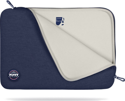 Sleeve për laptop Port Designs Torino II, 14", neopren, blu navy