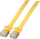 Kabllo rrjeti EFB Flat RJ45 U FTP, Cat 6A, 2 m, e verdhë