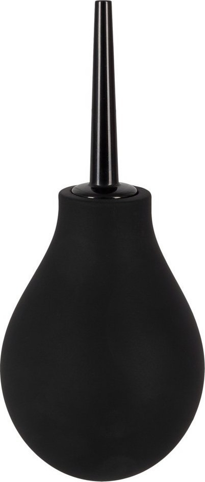 Dush anal higjienik pa markë, 400ml, pompë gome, i zi
