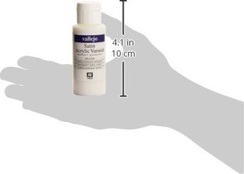 Llak akrilik Vallejo Liquid Varnish, 55ml, përfundim satinë