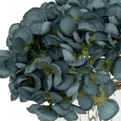 Lule artificiale Atmosphera Hydrangeas DEAN, 24cm, blu