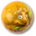 Top lodër Bounce Ball Dinosaurs, 6.5cm, kërcyes, shumëngjyrësh