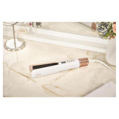 Drejtuese për flokë Sencor SHI 9100RS, e bardhë/rozë
