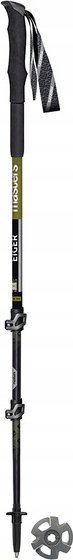 Shkop trekking Masters Eiger Telescopic, alumin 7075, 115-140cm, i zi me jeshile