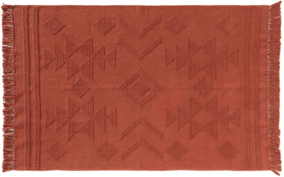 Тапет Douceur d'intérieur CILAOS, 120 x 170 cm, памук, портокалов