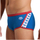Rroba banje meshkuj Arena Icons Swim Low Waist Shorts Solid 70, rezistente ndaj klorit, UV 50+, blu