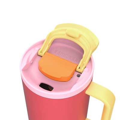 Gotë termike Kambukka Rio, 950ml, çelik inox, rozë Pink Papaya