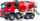 Kamion betoni lodër Bruder Mercedes-Benz Arocs 03655, shkallë 1/16, bojë blu